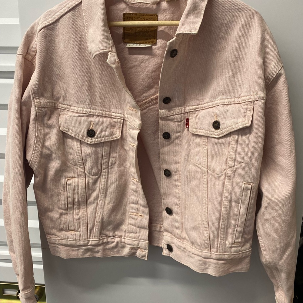 Levi's Women's Light Pink Jean Jacket